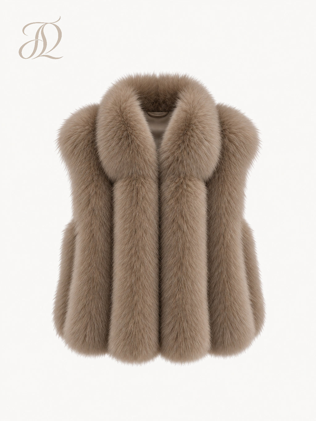 The Mocha Fur Vest