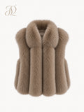 The Mocha Fur Vest
