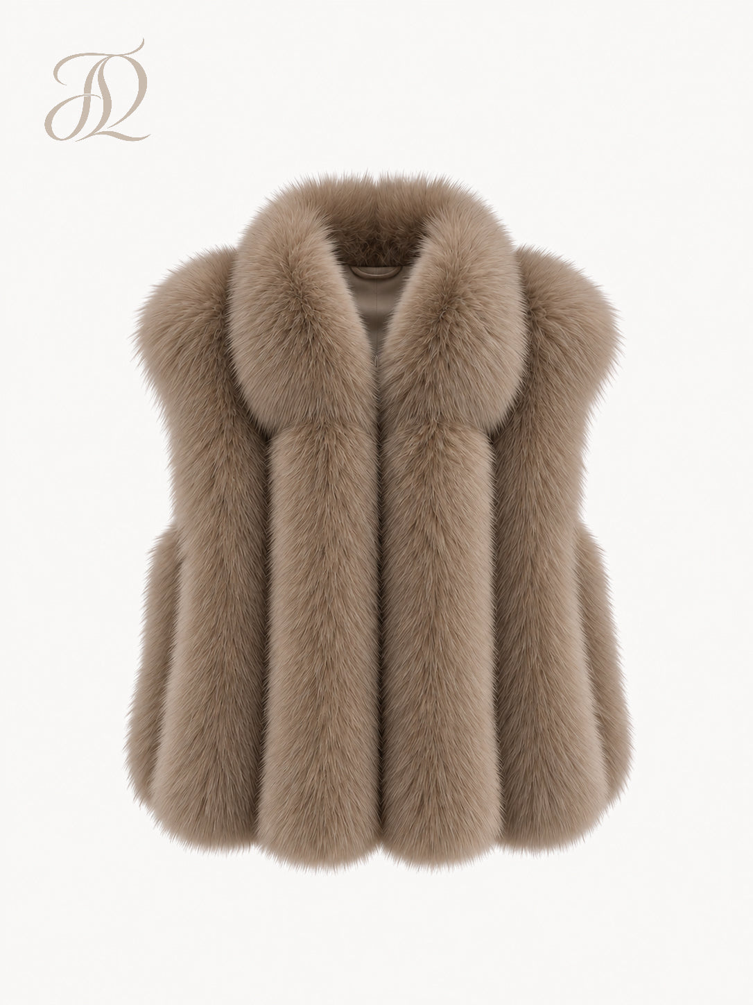 The Mocha Fur Vest